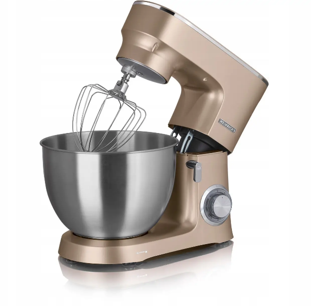 Планетарний міксер 8л 1400Вт HEINRICH'S HKM 8078 GOLD тістоміс для дому, фото 1