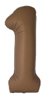 40"(101 СМ) MATTE CHOCO BROWN | ШОКОЛАДНА SLIM