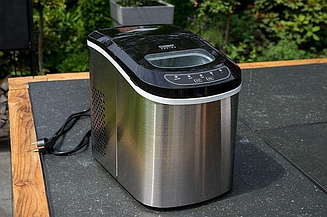 Льодогенератор 2,2 л CASO IceMaster Pro 3301 автоматичний апарат для приготування кубиків льоду