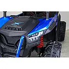 Великий дитячий електроджип БАГГІ двомісний, ремені безпеки, 4 мотори, сидіння екошкіра, навантаження 40 кг, фото 3