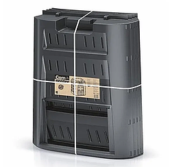 Садовий компостер 320 л Prosperplast IKL320C-S411 чорний пластиковий контейнер для компосту