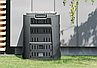 Садовий компостер 320 л Prosperplast IKL320C-S411 чорний пластиковий контейнер для компосту, фото 5