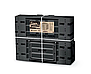 Термокомпостер пластиковий Prosperplast Compogreen Vario IKL650C-S411 650 л чорний бак для компосту, фото 3