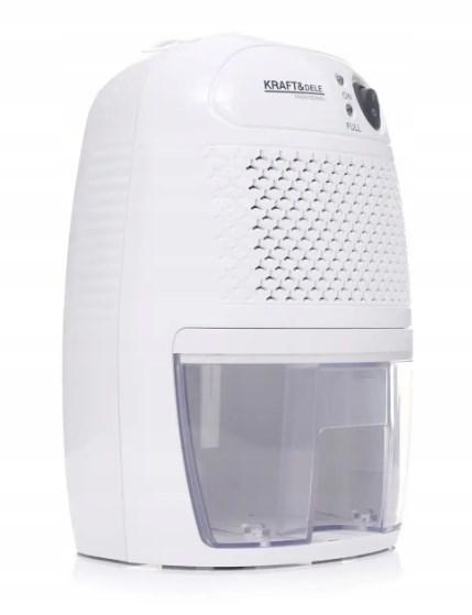 Осушувач повітря 25 Вт, 800 мл Kraft&Dele KD10586 компактний вологопоглинач з резервуаром, фото 1