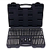 Набір біт Kraft&Dele KD10954 75 шт TORX RIBE SPLINE HEX з адаптерами 3/8" і 1/2" у кейсі для автосервісу, фото 3