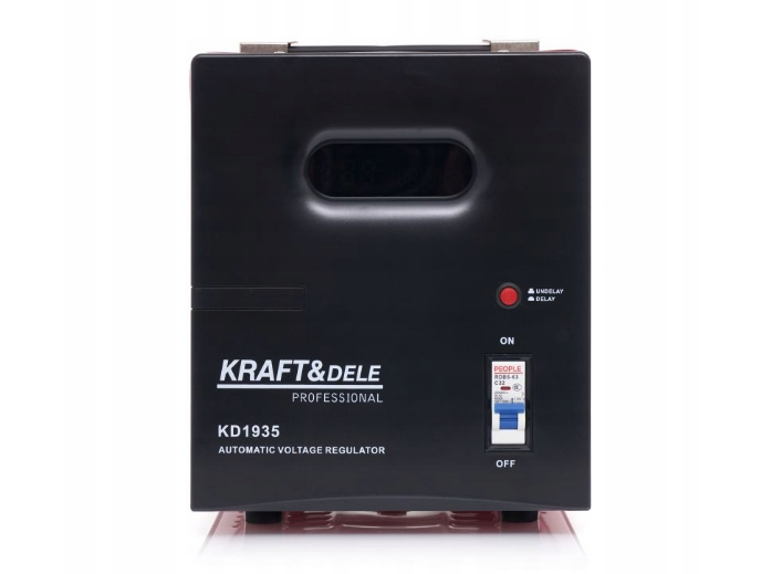 Стабілізатор напруги 5000 ВА 230 В Kraft&Dele KD1935 для побутової техніки та опалювальних котлів