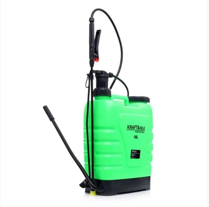 Садовий обприскувач Kraft&Dele KD2021 ручний ранцевий 18 л для городу та дерев, фото 1