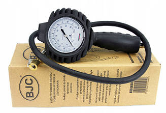 Пістолет для підкачування шин з манометром 0–12 бар Mar-Pol BJC M80703 металевий для надування коліс