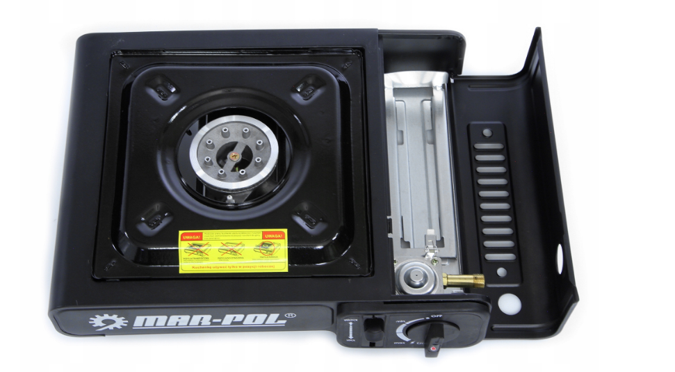 Газова плита туристична 2 в 1 Mar-Pol M90016 портативна для походів та кемпінгу, фото 1