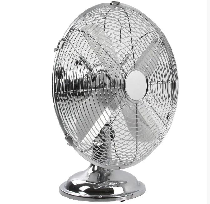 Настільний вентилятор 35 Вт, 30 см Mar-Pol M90109 поворотні лопаті, фото 1
