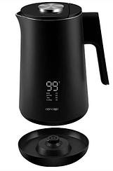 Електрочайник дисковий 1.7л 1500Вт Concept RK3340 чорний