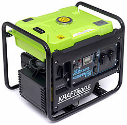 Інверторний генератор 4.5 кВт, 230В, Kraft&Dele KD688 портативна електростанція для дому