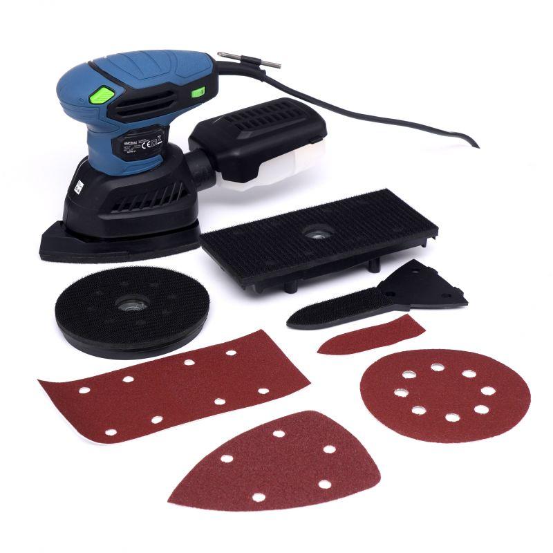 Шліфмашина ексцентрикова 1200 Вт Kraft&Dele KD1667-Z орбітальна шліфмашина для дерева та металу, фото 1