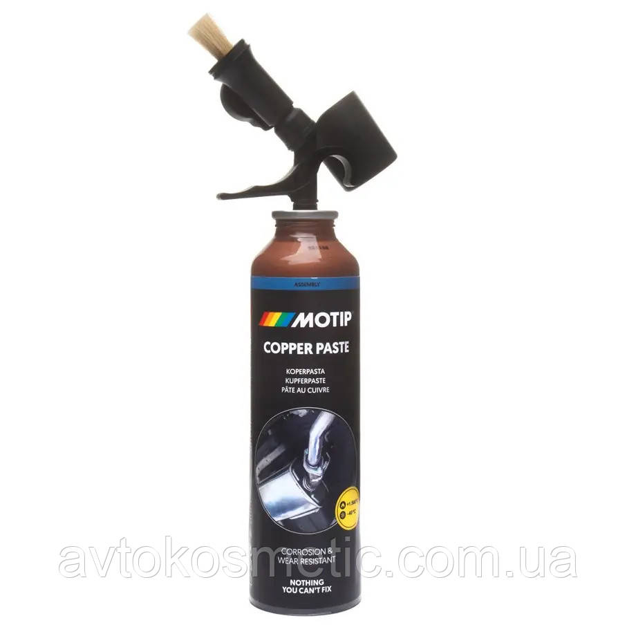 Паста монтажна мідна з аплікатором MOTIP Copper Paste 200 мл (090313), фото 1