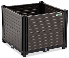 Ящик для квітів вуличний пластиковий 41×41×31 см Cultivo Grow Box S для саду і тераси