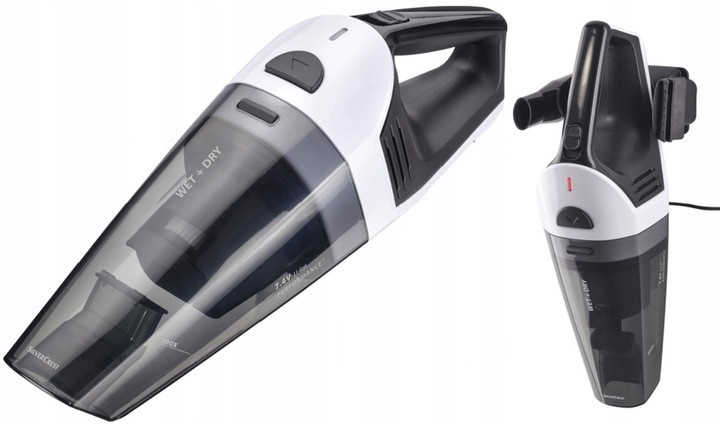 Автопилосос для авто і дому SilverCrest SAS 7.4 LI — бездротовий, фільтр, фото 1