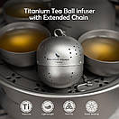 Фільтр для чаю титановий Boundless Voyage titanium, фото 10