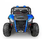 Великий дитячий електроджип БАГГІ двомісний, ремені безпеки, 4 мотори, сидіння екошкіра, навантаження 40 кг, фото 10