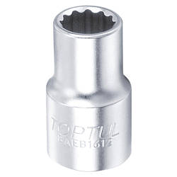 Головки торцеві 1/2" 12грані серії BAEB TOPTUL 24 різновида.