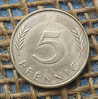 5 пфенiгiв 1990 року. (J) Нiмеччина - ФРН