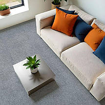 Плитка ковролінова з TPR основою багаторазова сіра 600х600х4мм SW-00002800, фото 5