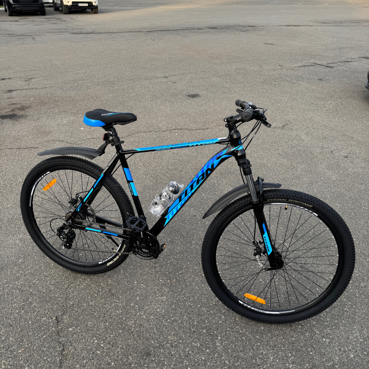 Велосипед Titan 27.5" Arena 2025 Рама-19" black-blue