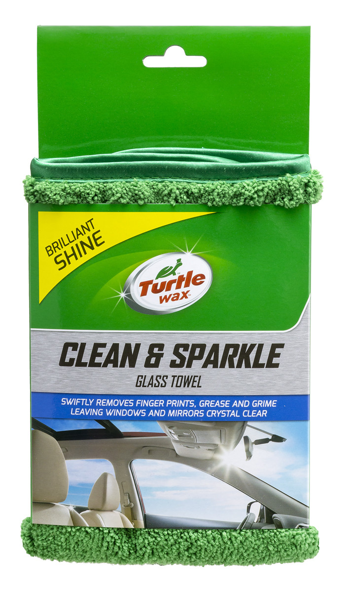 Turtle Wax X5344 Мікрофібра двостороння для очистки та надання блиску скла