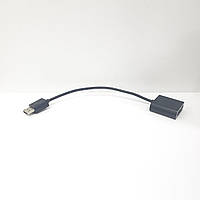 Перехідник-конвертер DisplayPort (M) — DVI (F) Чорний