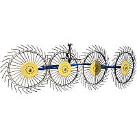 Граблі ворушилки на мінітрактор Сонечко, спиця 4 мм (ГСТ4)