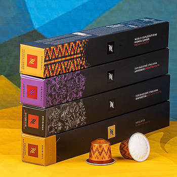 Набір кави в капсулах Nespresso Decaffeinato для шанувальників кави без кофеїну (40 шт.)