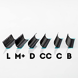 Вії Black matte C 0.05 (6-9), фото 2