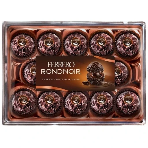 Набір з 3 шт. Пралини Ferrero Rondnoir 138g 138 г / 14 штук De, фото 1