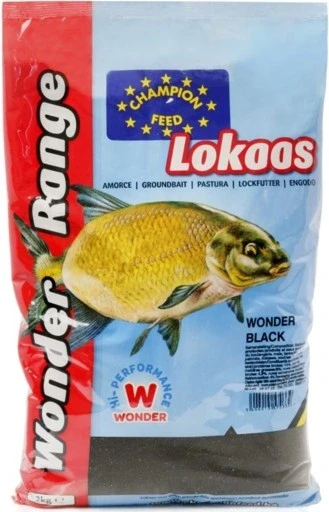Набір з 3 шт. Запаска Champion Feed Wonder Black 2kg Feed 2 Kg для фідера, фото 1
