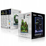 Акваріум для креветок Aquael Shrimp Set Smart Day & Night 30 чорний комплект D&n 30 чорний 3 режими, фото 4