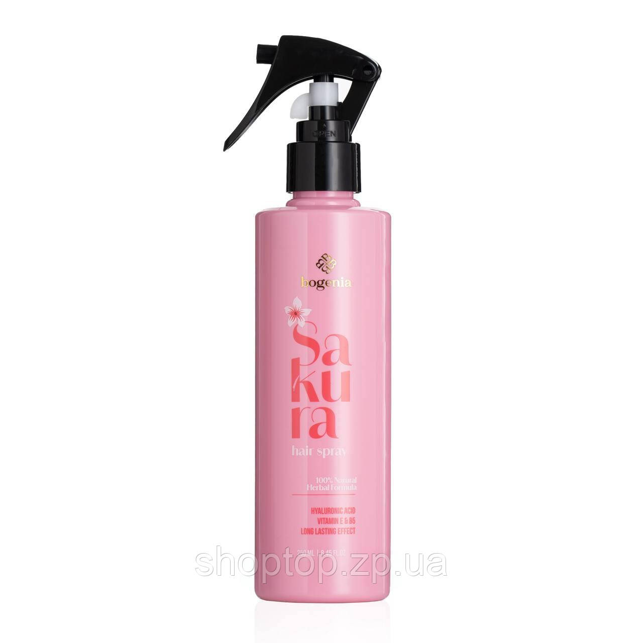 Термозахисний спрей з екстрактом сакури SAKURA HAIR SPRAY, Bogenia