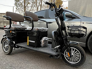 Скутер на акумуляторі триколісний електричний для дорослих і підлітків Crosser 72V/20AH/800W 30 км/год