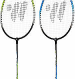 Чохол набір ракеток з воланчиком Wish ракетка палетка для гри в бадмінтон до Wish 4 шт. ракетки 3 шт. воланчики сумка, фото 7