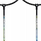 Чохол набір ракеток з воланчиком Wish ракетка палетка для гри в бадмінтон до Wish 4 шт. ракетки 3 шт. воланчики сумка, фото 9