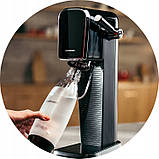 "saturator для води Sodastream Art чорний комплект Art 1 пляшка Pet 1л + картридж", фото 6
