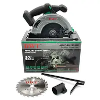 Пила дискова безщіткова акумуляторна DWT AHKP-20-165 DN без АКБ та зарядного з регулюванням глибини пропилу, фото 2
