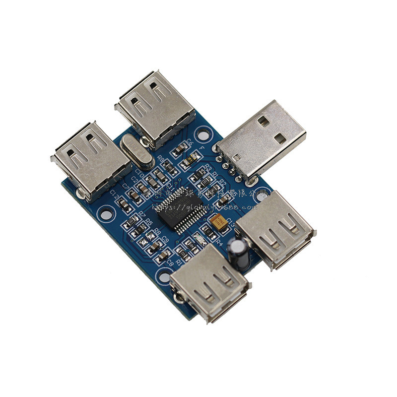 USB-хаб 4-в-1 на базі контролера GL850G - USB 2.0