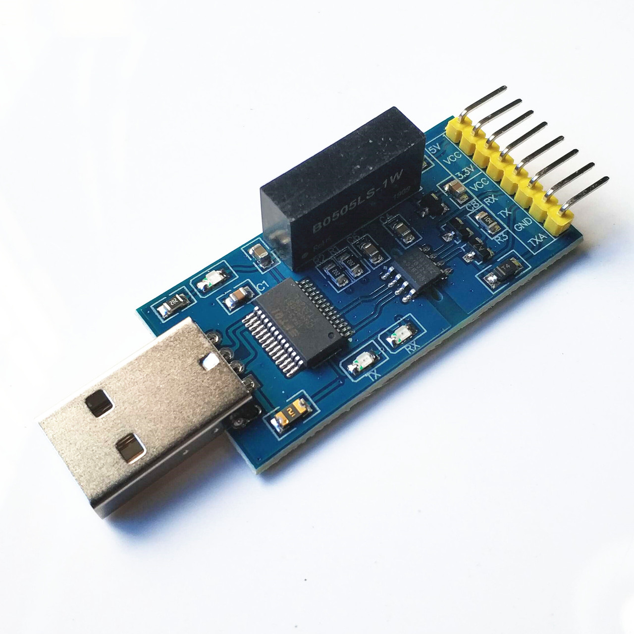 Ізольований USB-TTL модуль на FT232RL з магнітною розв'язкою | USB ↔ UART
