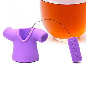 Ситечко для заварювання силіконове чаю Майка Fissman 7390 - MegaLavka