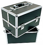 Косметичний куфер Cosnet р Xxl чорний під лампу Uv лаки аксесуари Xxl, фото 5