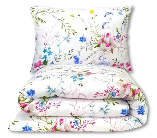 Комплект постілі 220x200 см з бавовни в клітинку 100% бавовна зразок 236 220x200cm у квіти 100% зразок 21, фото 1