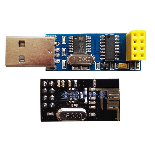 USB-UART бездротовий модуль на базі nRF24L01 | CH340T | До 1100 м дальності