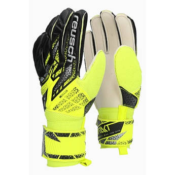 Рукавиці воротарські Reusch Attrakt Solid 5570515-2014, Жовтий, Розмір (EU) — 10