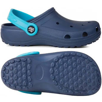 Підліткові крокси-сабо для хлопчика Aqua Speed Lora 556-10, Синій, Розмір (EU) — 36