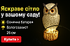 Чарівна Нічна Сова Ліхтар на сонячній енергії