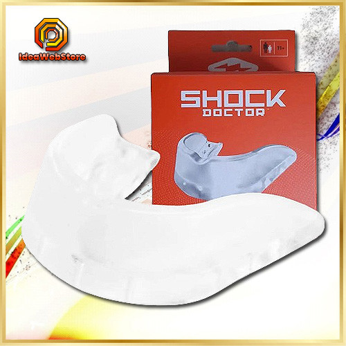 Капа Shock Doctor EZ Gard 1.0 3000-CLR-AD прозора, доросла, однощелепна, базова, оригінал США